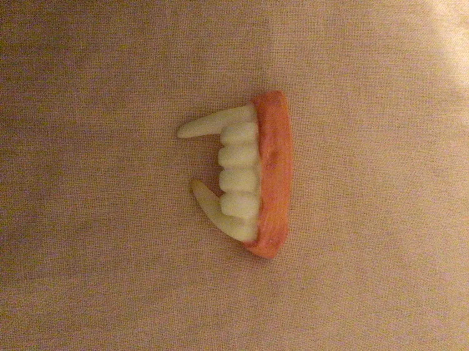 P'tit Clown Dentiera Vampiro accessorio trucco Halloween