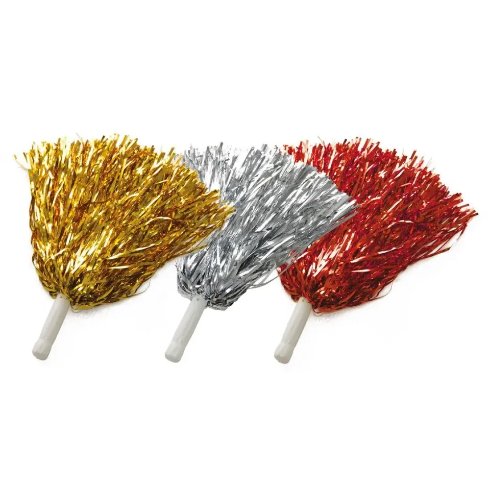 P'tit Clown Pompon Metallizzati Coppia Colore Casuale Festa