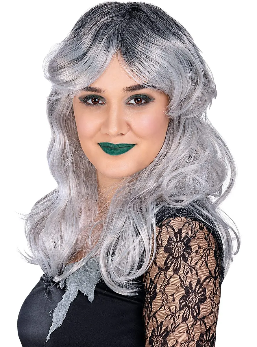Funidelia Sposa Cadavere Parrucca sposa zombie grigia