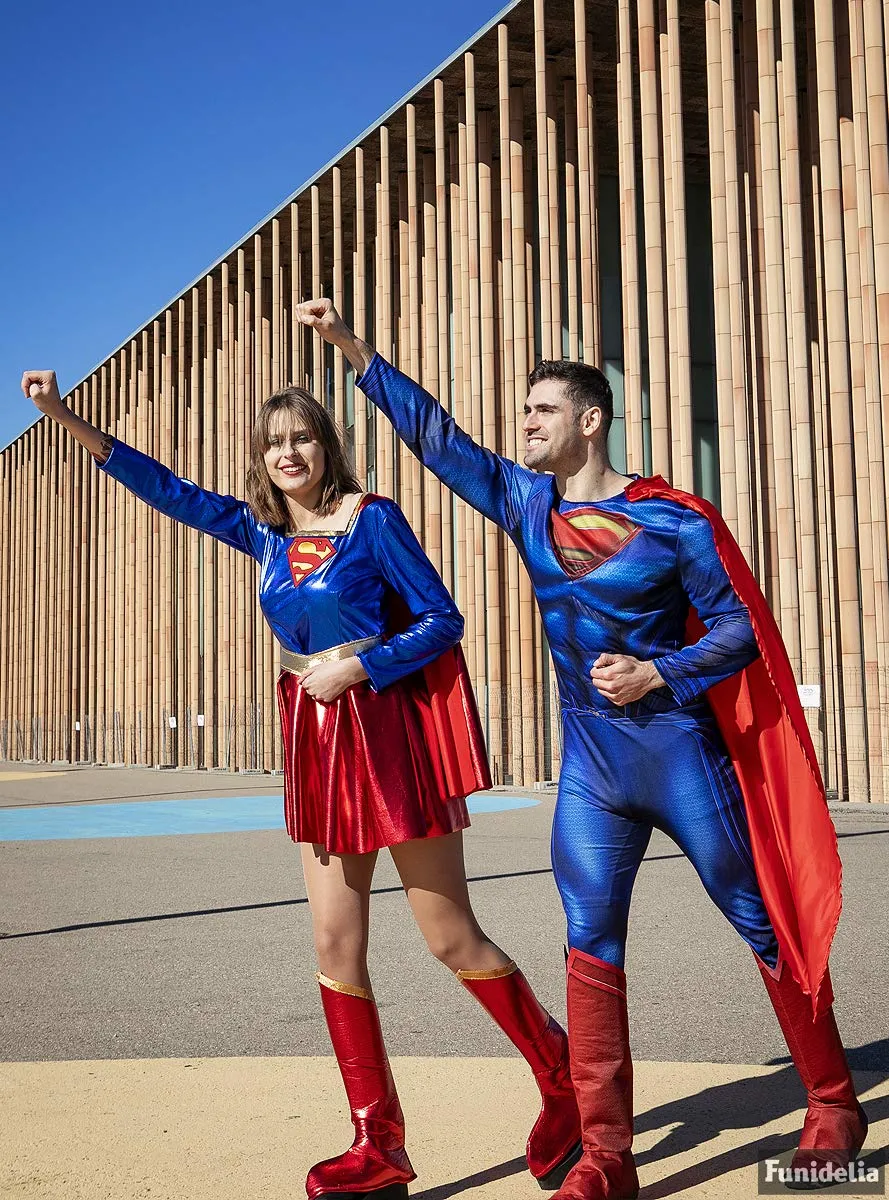 Funidelia Supergirl costume donna XXL rosso