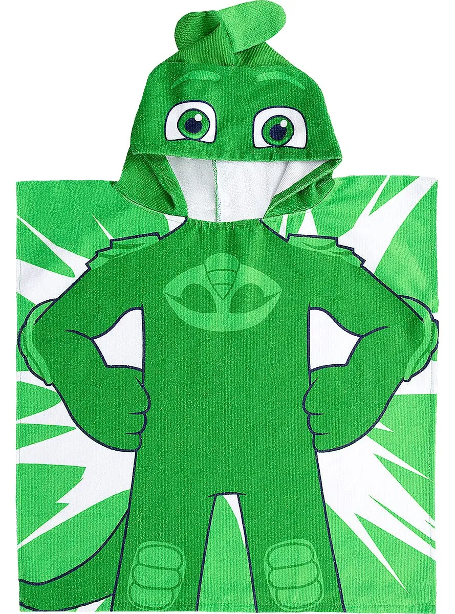 Funidelia PJ Masks Poncho mare Geco bimbo verde