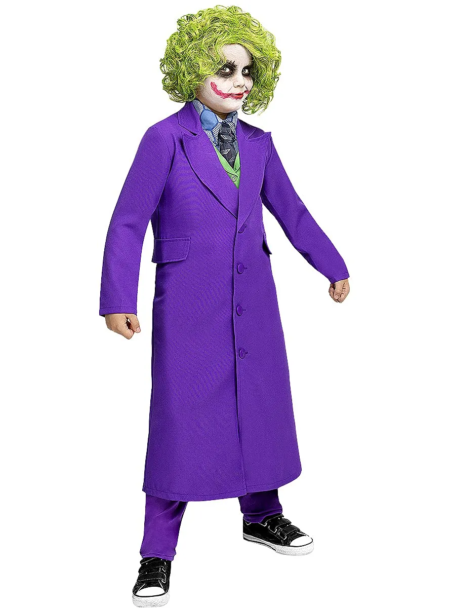 Funidelia Joker parrucca bambino verde ufficiale