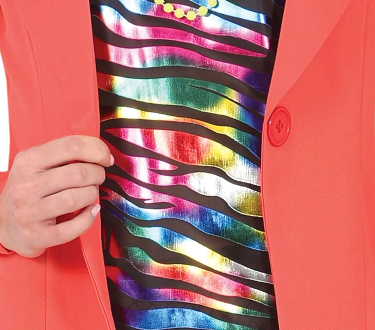 Guirca Rainbow Anni 80 costume donna M
