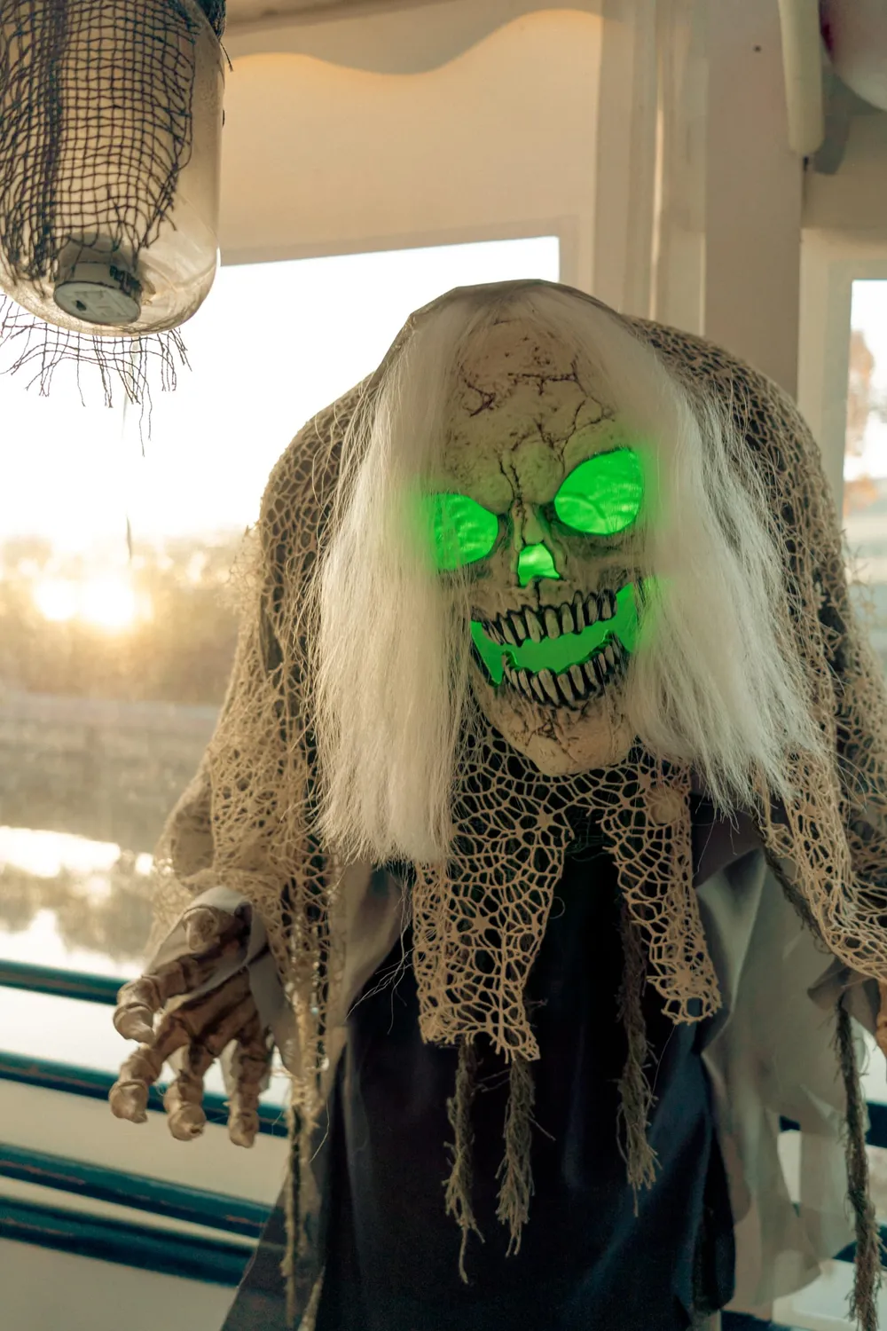 P'tit Clown 24062 Mostro Gobbo Animatronic 160 cm Sonoro