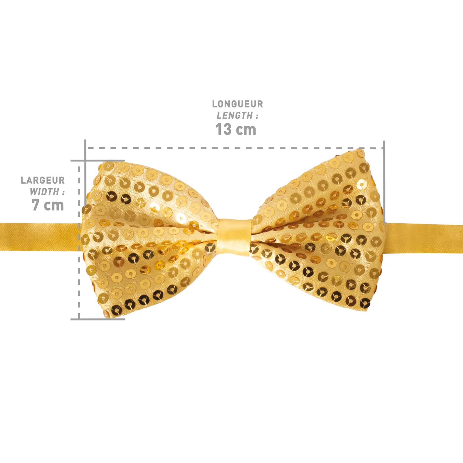 P'tit Clown 11915 papillon paillette oro elegante