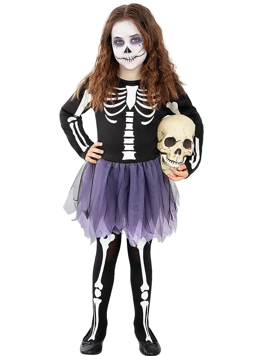 Funidelia Teschio decorativo Halloween bianco 17 cm
