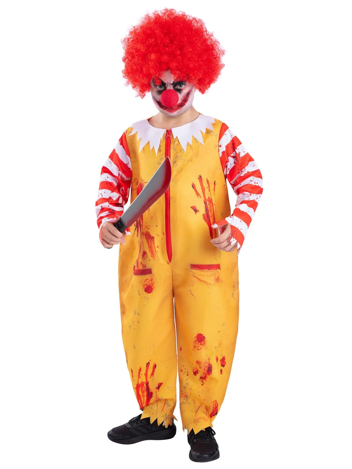 Smiffys Zombie Clown costume pagliaccio 7-9 anni horror