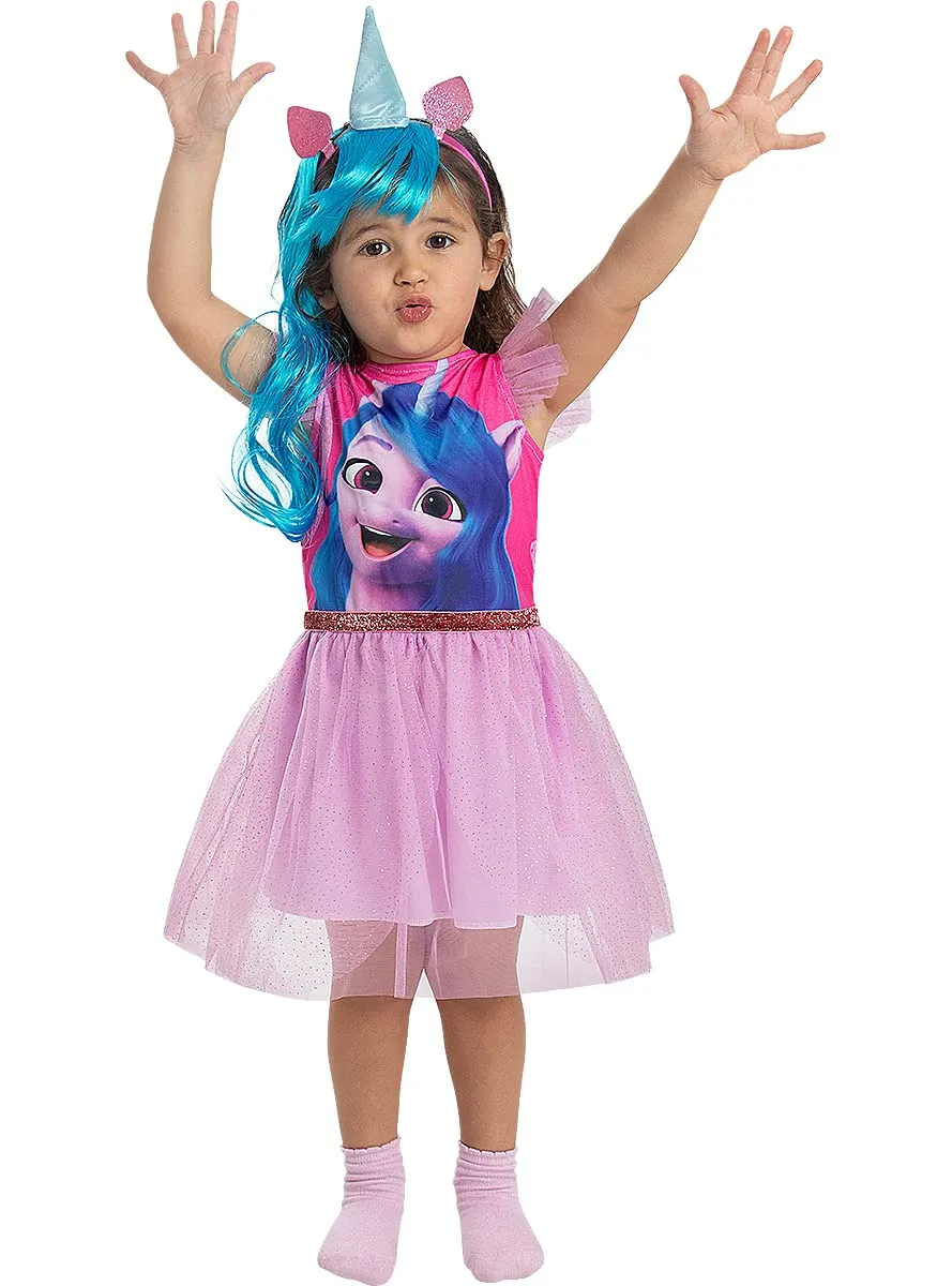 Funidelia My Little Pony Izzy Moonbow Costume 5-6 Anni Rosa