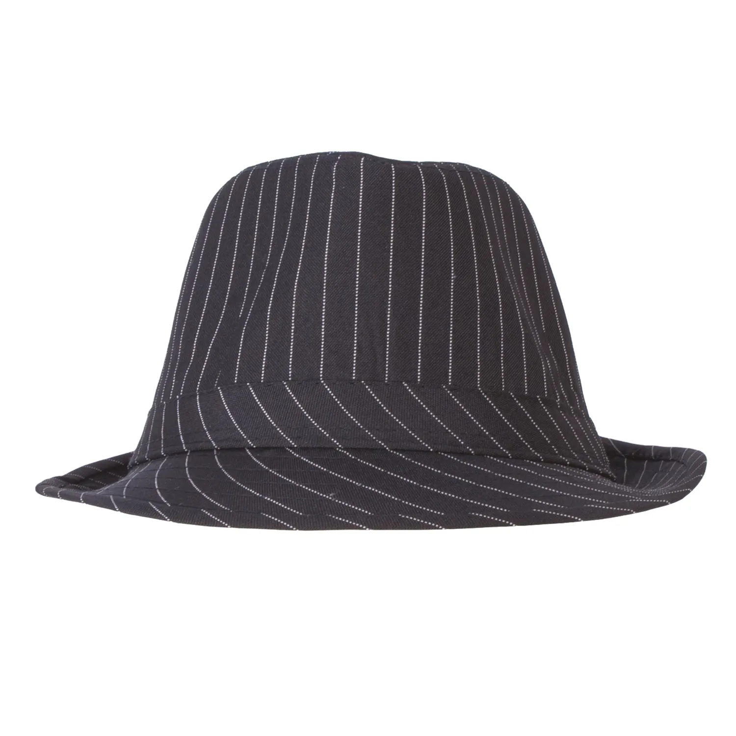 P'tit Clown Borsalino cappello adulto righe nero bianco