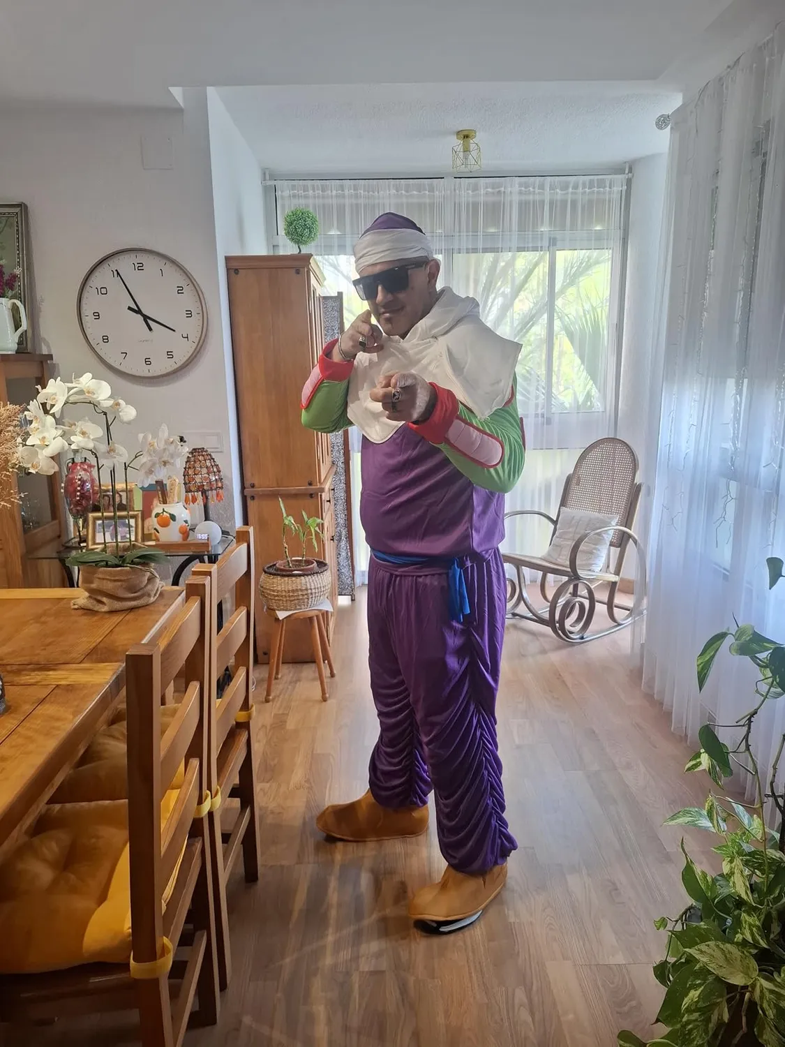 Funidelia Piccolo Dragon Ball costume uomo viola mantello