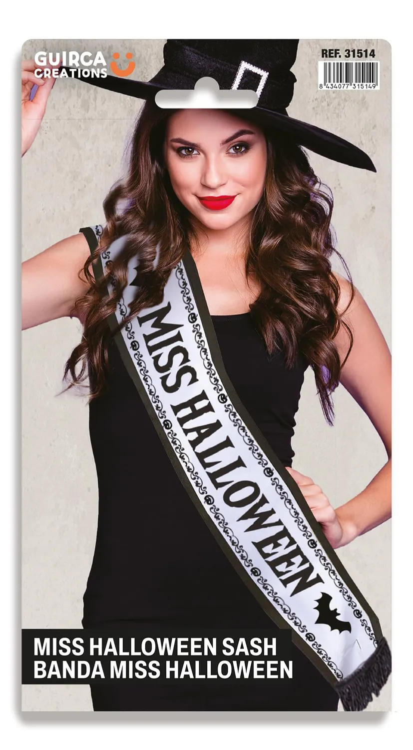 Fiestas Guirca Fascia Miss Halloween donna