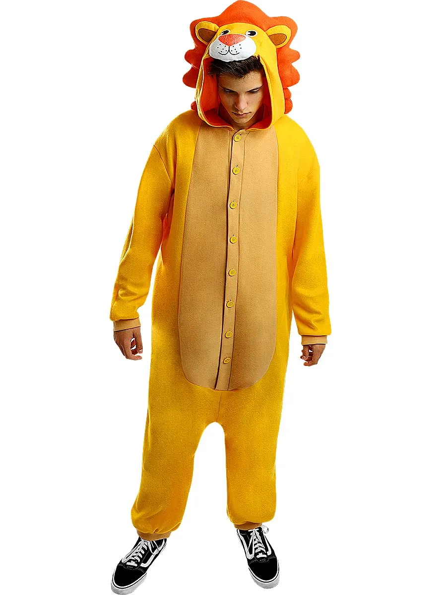 Funidelia costume leone onesie multicolore S-M