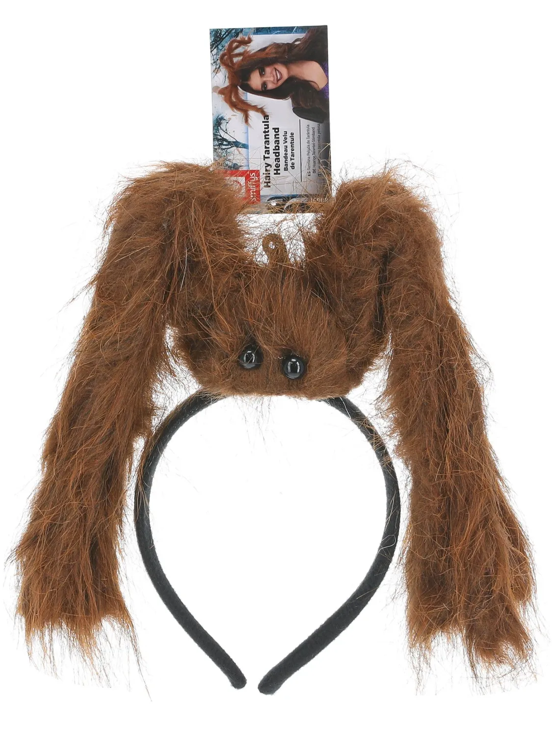Smiffys cerchietto ragno tarantola marrone adulto