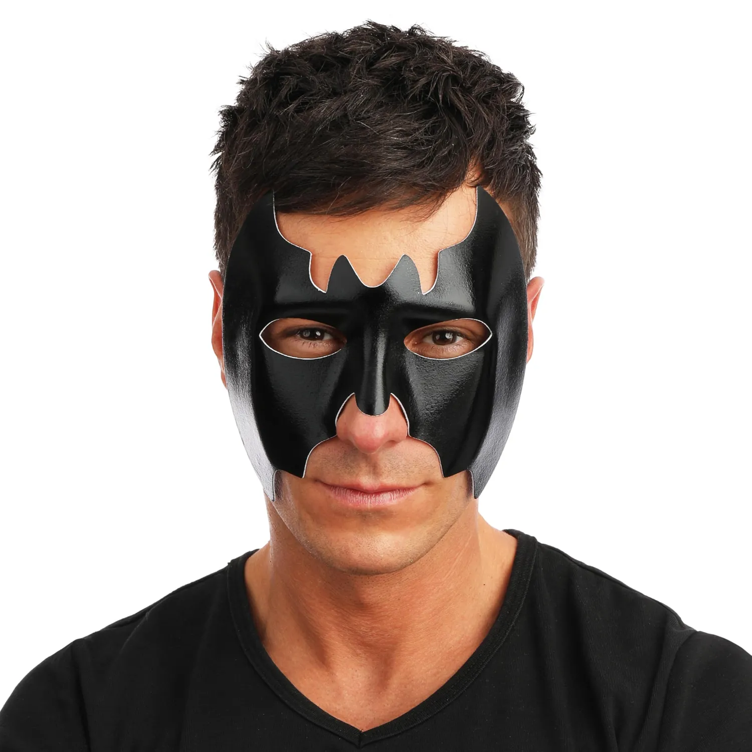 P'tit Clown 12001 maschera lupo pipistrello nera
