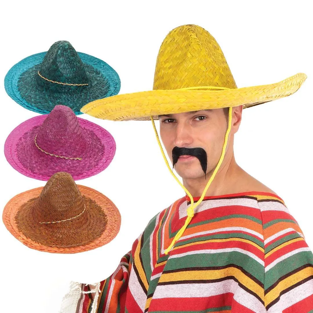P'tit Clown 50800 sombrero cartoncino multicolore adulto