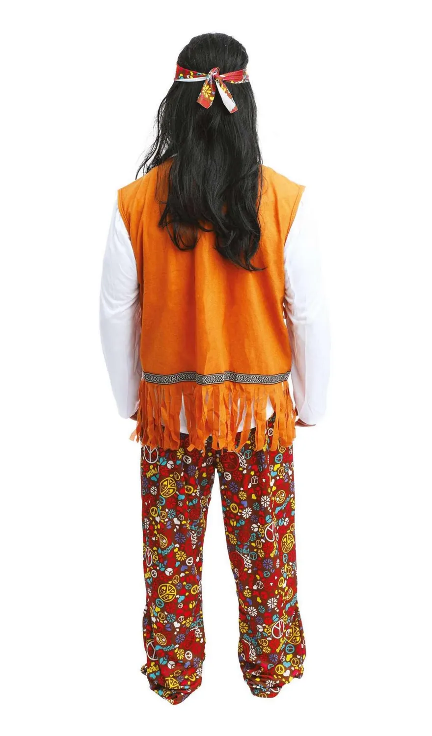 P'tit Clown Re21159 Costume Hippie Uomo L-XL Anni 70