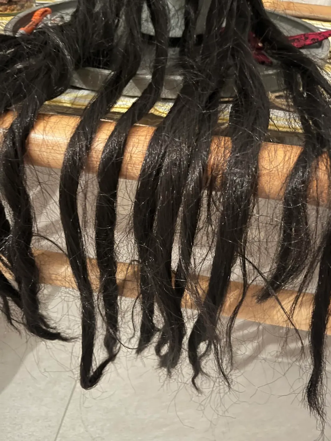 P'tit Clown 34750 parrucca pirata dreadlocks multicolore