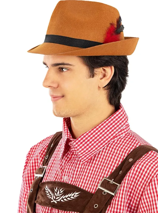 Funidelia Oktoberfest cappello donna marrone