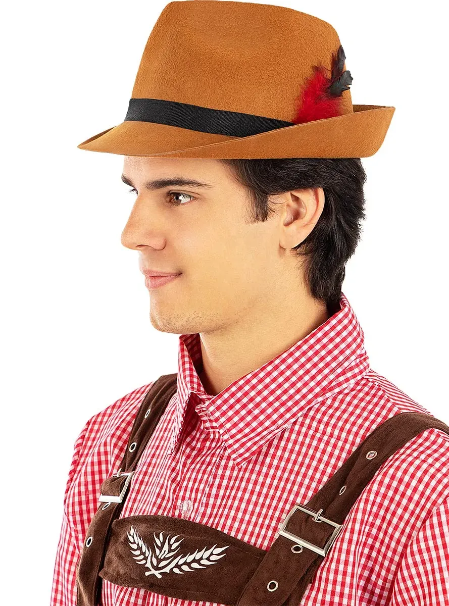 Funidelia Oktoberfest cappello donna marrone