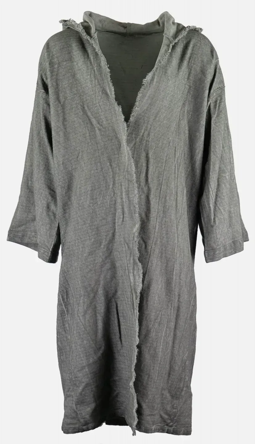 La Bottega di Merlino Loki mantello grigio used look
