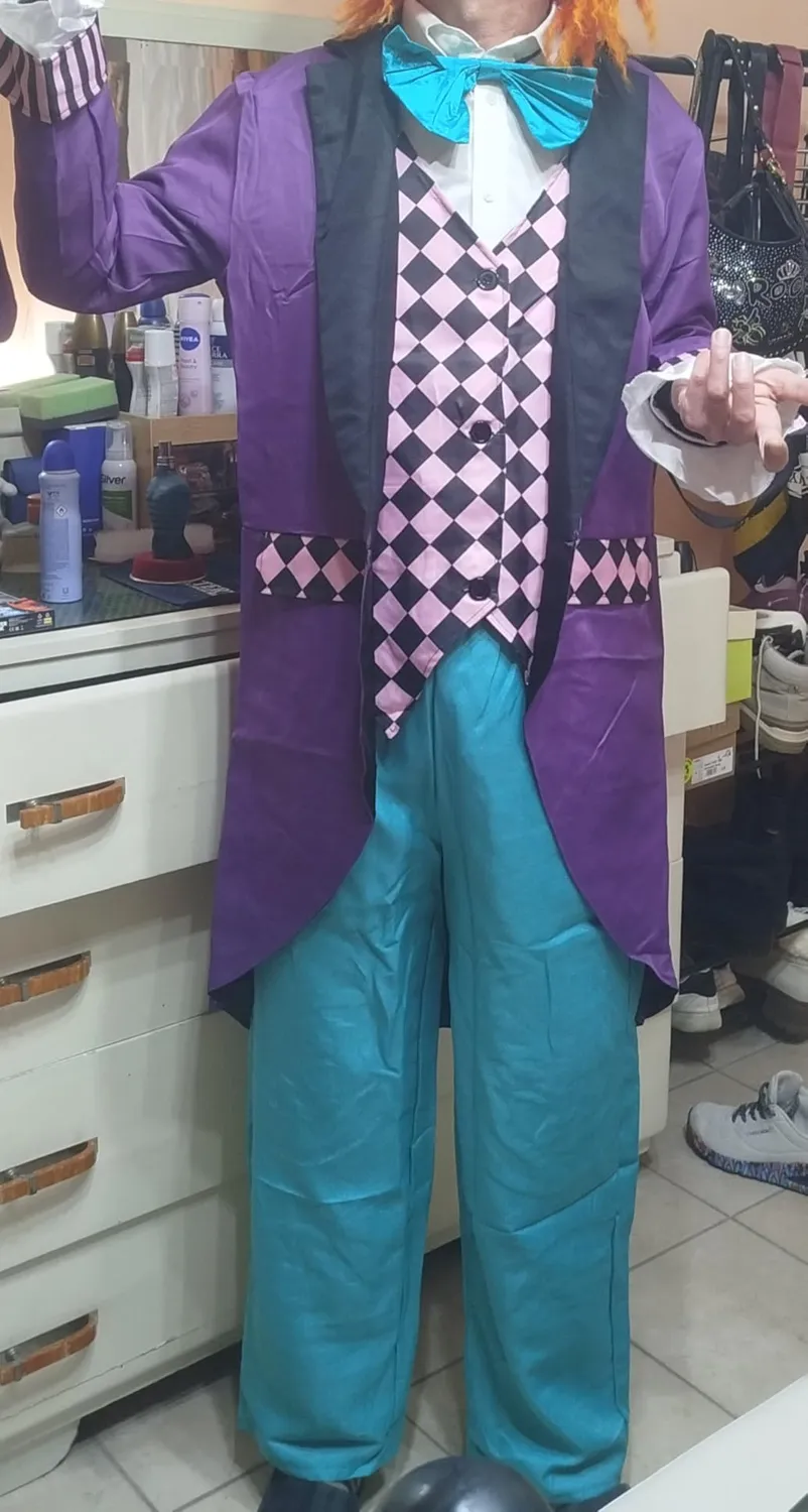 Funidelia Mad Hatter costume uomo XXL nero