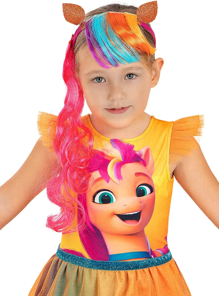 Funidelia My Little Pony Sunny Starscout Costume 3-4 Anni Arancione