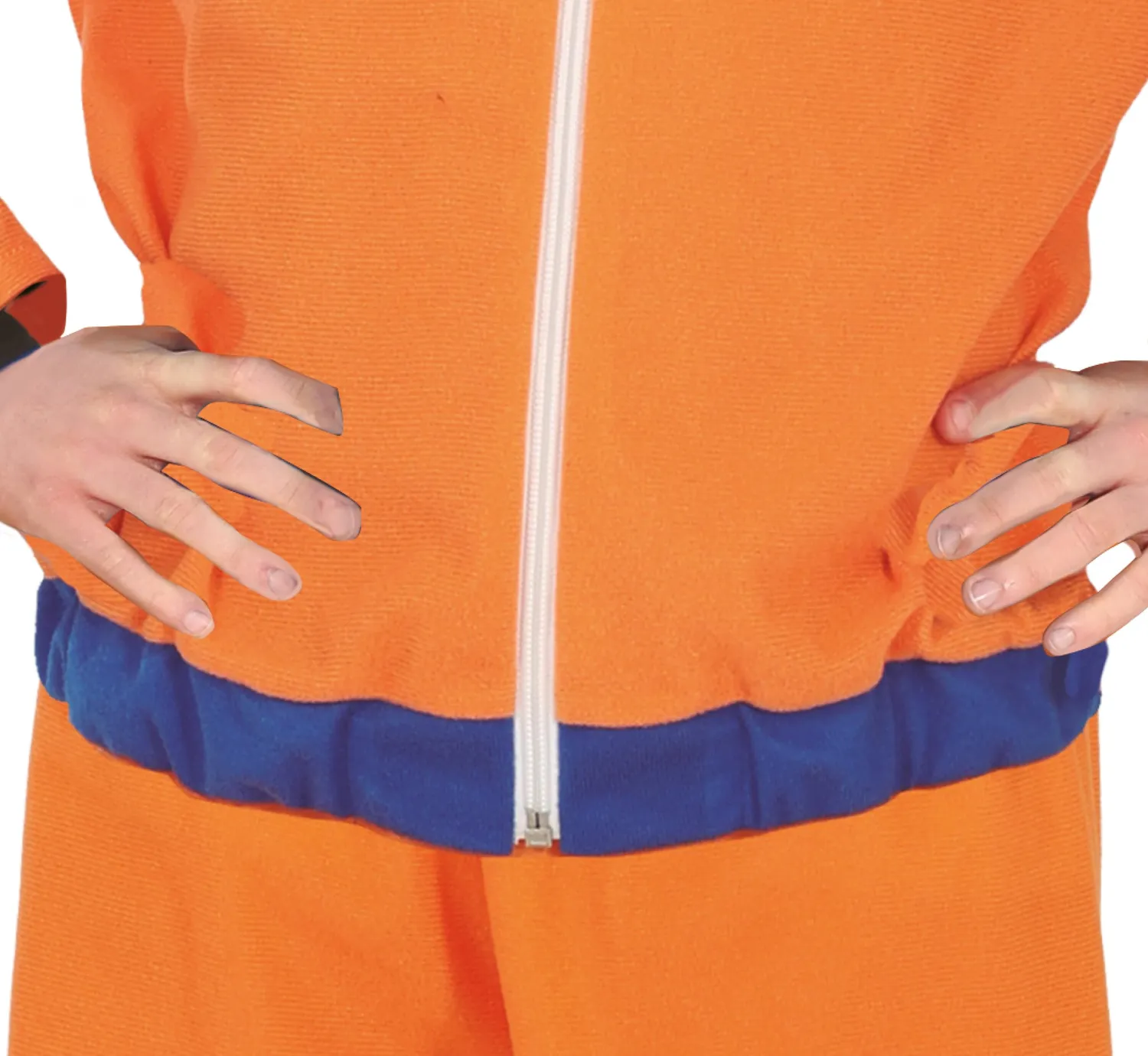 Guirca Costume Ninja Bambino 14-16 Anni Arancione Blu