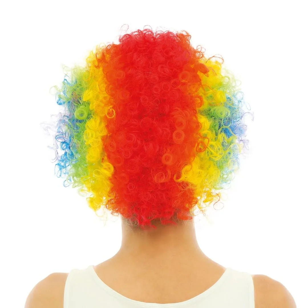 P'tit Clown re68055 parrucca pop multicolore