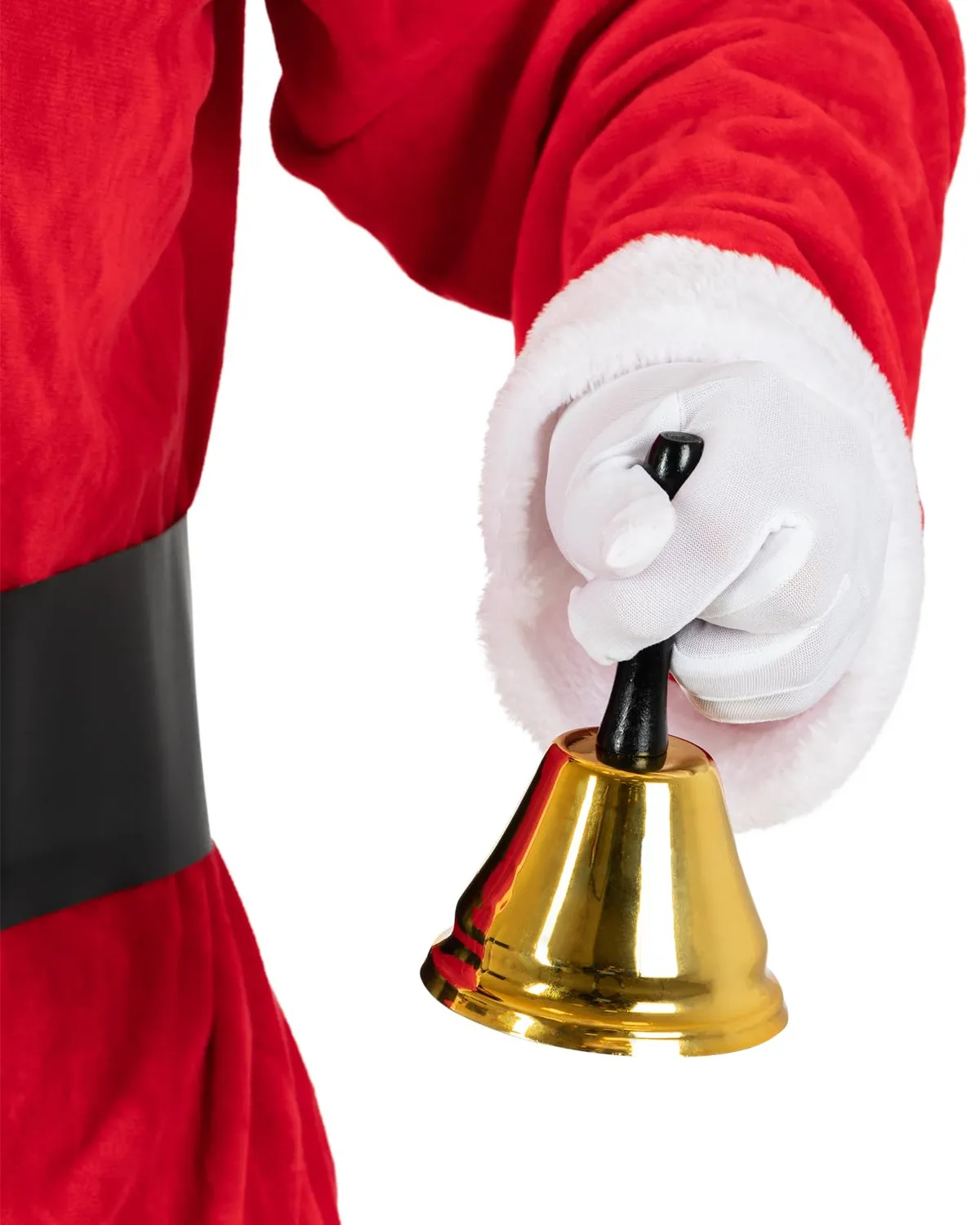 Funidelia Babbo Natale Deluxe costume uomo L rosso accessori