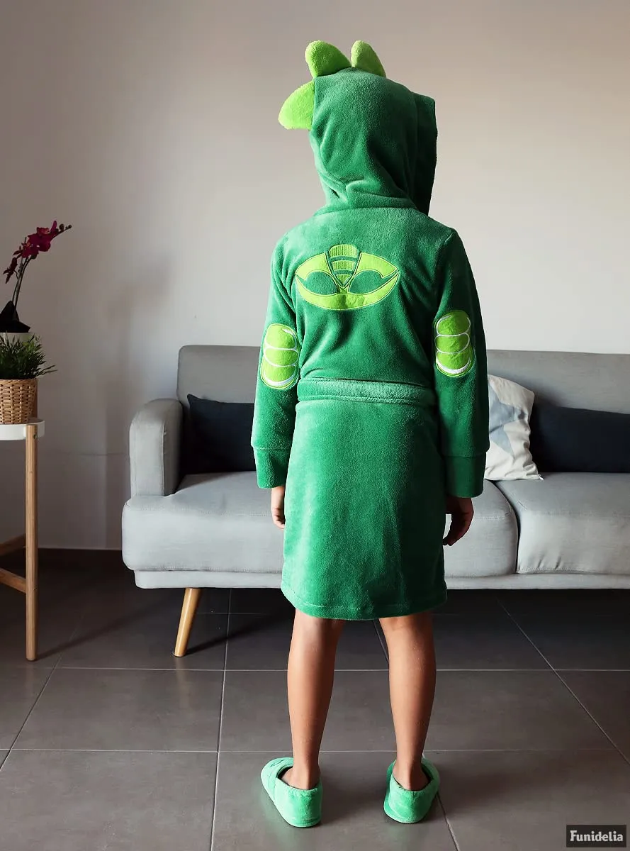 Funidelia PJ Masks Geco pantofole bimbo verde