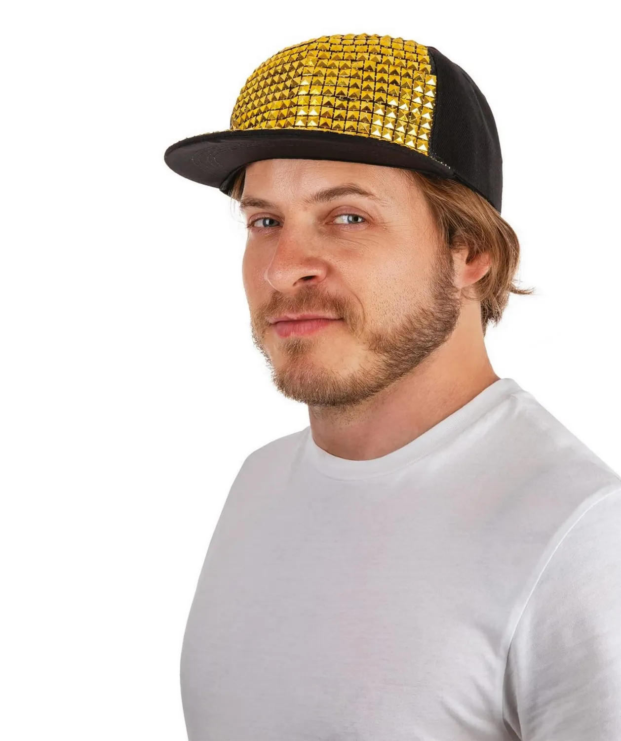 P'tit Clown re66639 cappello bling bling oro