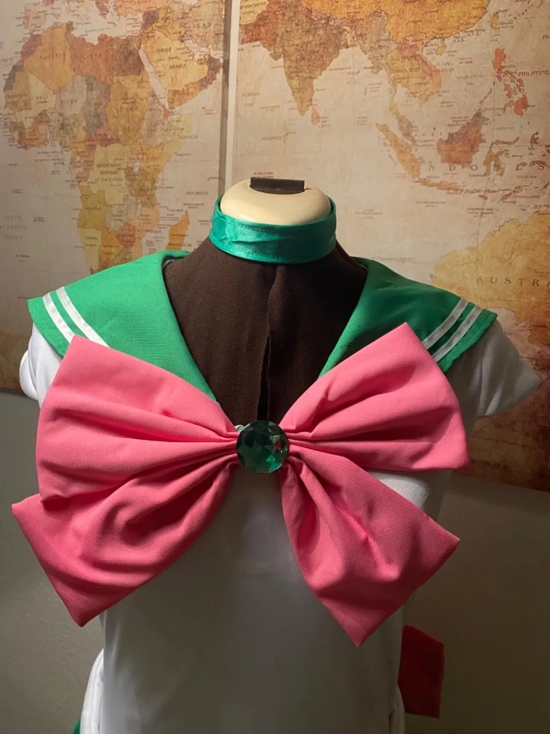 Funidelia Sailor Jupiter costume donna L verde