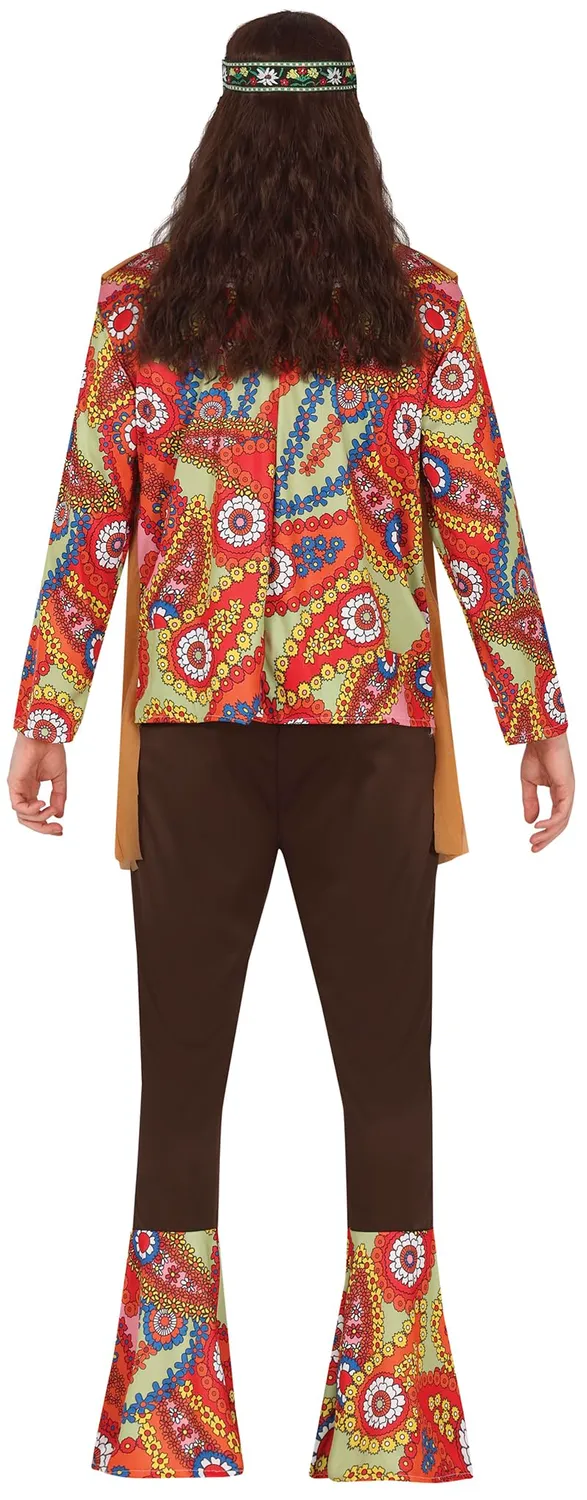 Fiestas Guirca Peacemaker costume hippie M 48-50 multicolore