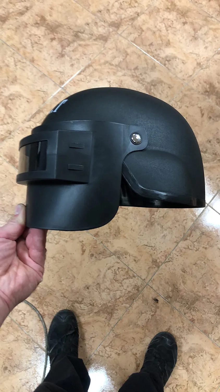 Guirca SWAT casco polizia nero taglia unica