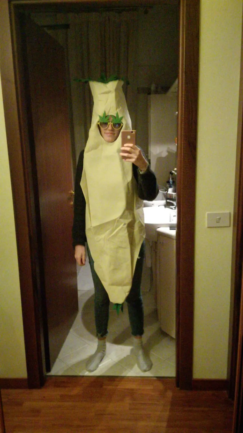 Fiestas Guirca Porro costume adulto tuta imbottita