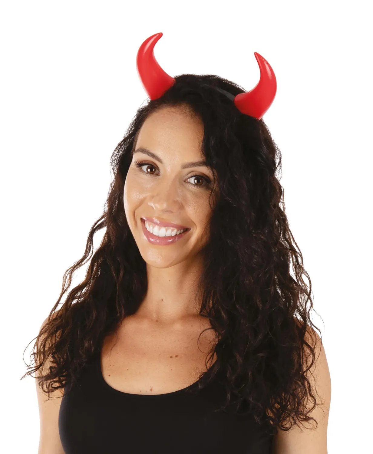 P'tit Clown 51306 Cerchietto Corna Diavolo Rosso