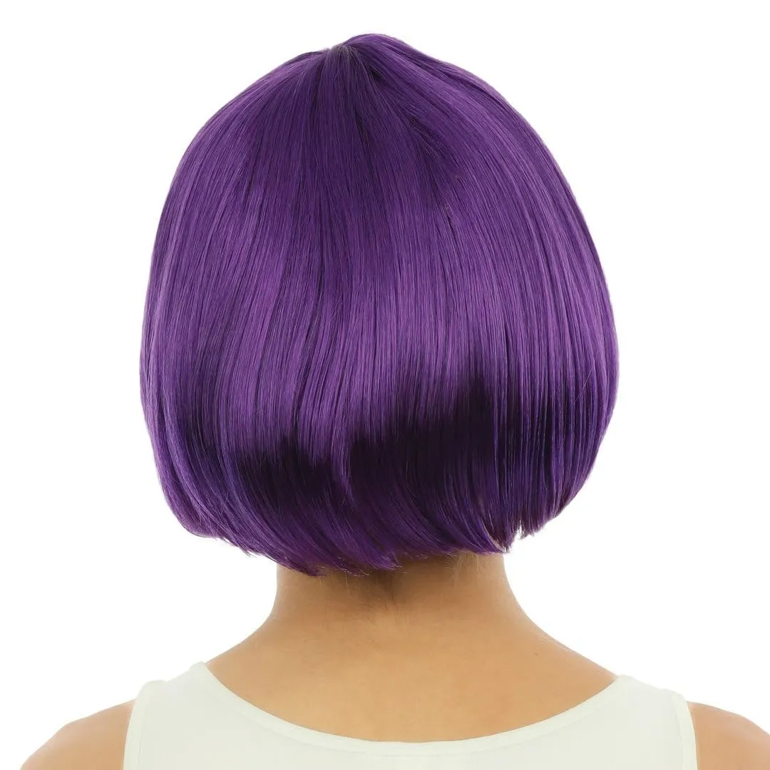 P'tit Clown Cabaret parrucca viola donna anni 20