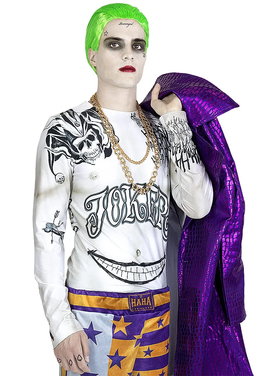 Funidelia Joker Suicide Squad costume uomo viola con accessori