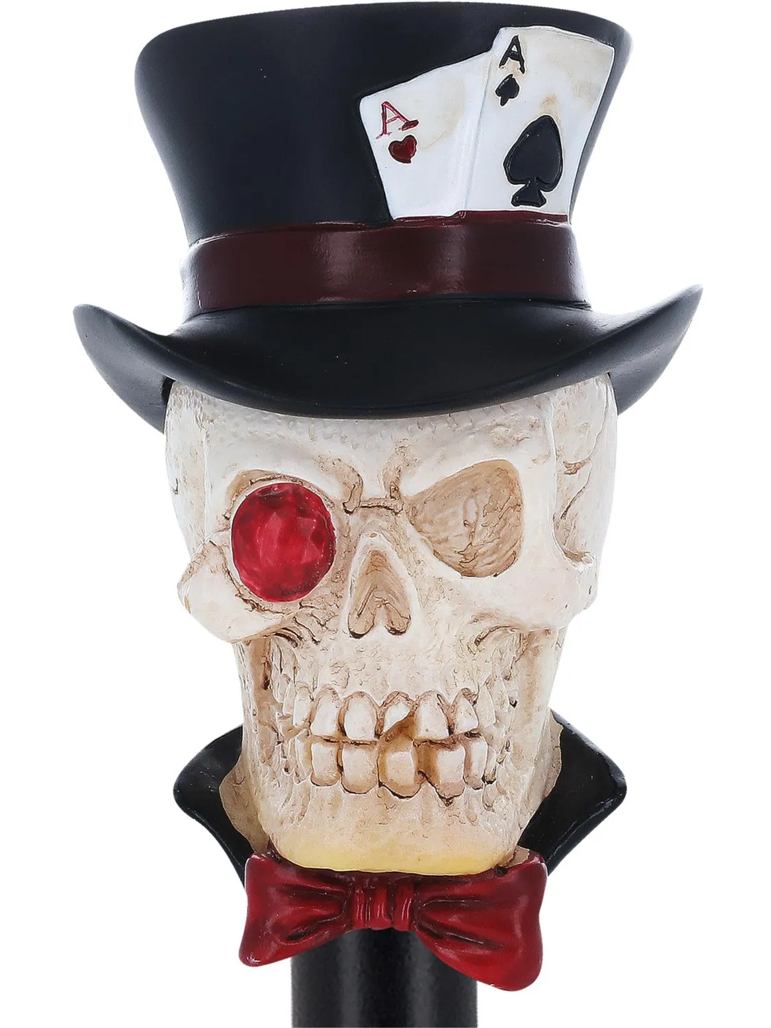 Smiffys Extendable Voodoo Skull bastone teschio 88cm